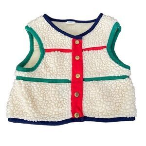 Vintage Carter's Baby Fleece Vest 5 Carters